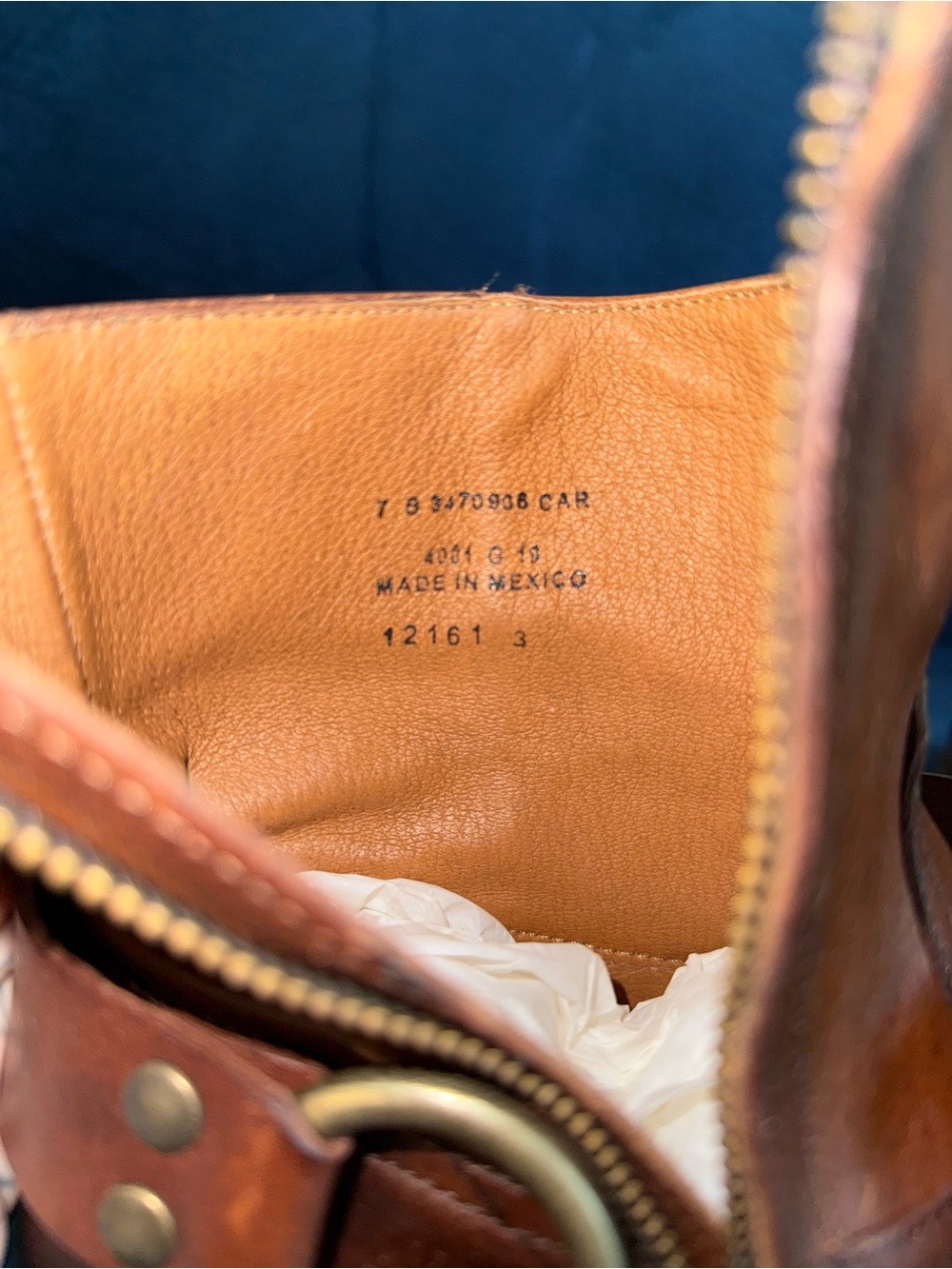 Frye Brown Leather Harness Ankle Boots - Picture 5 of 6